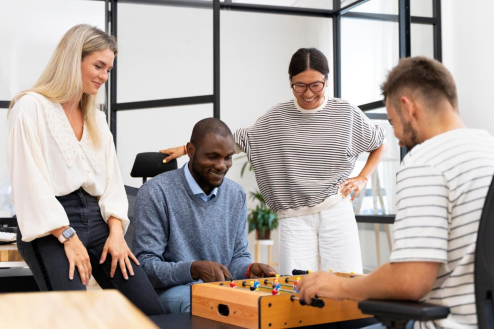 Workshop-Szenario mit interaktiver Präsentationsübung